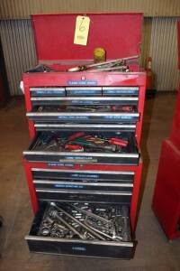 ROLLING TOOL BOX, CRAFTSMAN, 13-drawer, w/tools