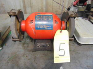 BENCH GRINDER, 6", 3/4 HP