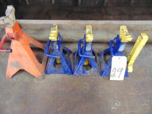 LOT OF JACK STANDS (4), assorted