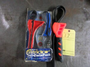 LOT OF STRAP WRENCHES (3)