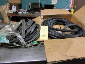 LOT CONSISTING OF: rubber window, door, overhead door seals