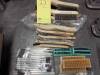 LOT CONSISTING OF: assorted wire brushes & glue brushes