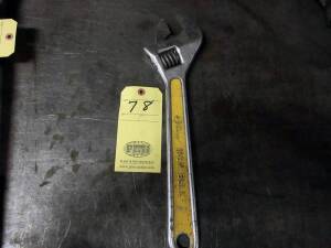 LOT OF CRESCENT WRENCHES: (1) 450cm & (1) 15"