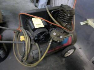 AIR COMPRESSOR, CAMPBELL HAUSFELD POWER PRO, 2 HP motor