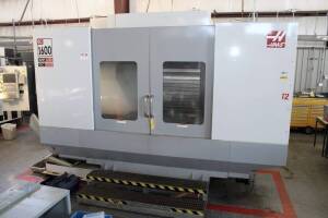 HORIZONTAL MACHINING CENTER, HASS MDL. EC1600-4X, new 5/2007, 64" x 30" table size, 30" built-in rotary table, 64" X-axis travel, 40" Y-axis travel, 31.24" Z-axis travel, CAT-50, 7,500 RPM, 30 HP, 30 ATC, TSC, S/N 2052074 (Loading Charge: $1,800)