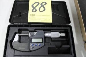 O.D. DIGITAL MICROMETER, MITUTOYO, 0 to 1"