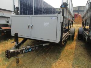 2014 SCT 20 Mobile Solar Generator - Mobile Solar Generator From DC Solar ( TRAILER MISSING HITCH) Consists of: 2 SMA Converters Midnight Classic cont