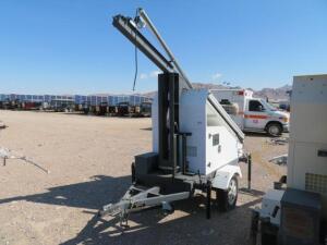 MOBILE SOLAR LIGHT TOWER (MISSING BATTERIES, NO TITLE, BILL OF SALE ONLY)
