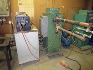 SPOT WELDER, WESTERN ARCTRONICS MDL. 40KVA, S/N 00485