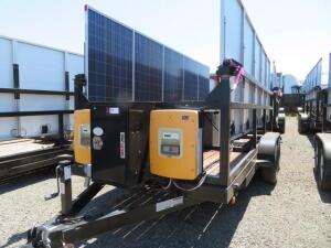 2011 SCT 20 Mobile Solar Generator - Mobile Solar Generator From DC Solar ( DENTS ON FENDER) Consists of: 2 SMA Converters Midnight Classic controller