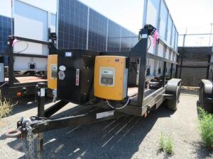 2011 SCT 20 Mobile Solar Generator - Mobile Solar Generator From DC Solar Consists of: 2 SMA Converters Midnight Classic controller 2 x 48v Batteries 