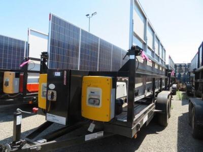 2011 SCT20 PROPANE Mobile Solar Generator - Mobile Solar Generator From DC Solar (RUST AND BENDED FENDER) Consists of: 2 SMA Converters 2 x 48v Batter