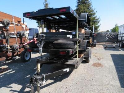 4) 2016 CARSON Trailer WITH STEEL BED from DC SOLAR ( MISSING 6 TIRES) VIN: 4HXSC1723HC188827, 4HXSC1726HC188806, 4HXSC1725HC188814, 4HXSC1728HC188807 Trailer Year: 2016 Location: 4901 Park Rd, Benicia, CA 94510 Please allow 8 TO 10 Weeks for Title Delive