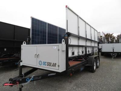 SCT 20 Mobile Solar Generator - Mobile Solar Generator From DC Solar Consists of: 2 SMA Converters Midnight Classic controller 2 x 48v Batteries 10 So
