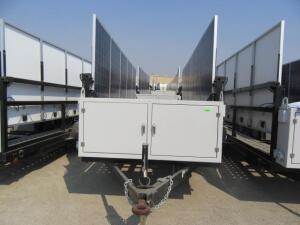 2014 SCT 20 Mobile Solar Generator - Mobile Solar Generator From DC Solar Consists of: 2 SMA Converters Midnight Classic controller 2 x 48v Batteries 10 Solar Panels VIN:4HXSC1721FC174227 Trailer Year: 2014 Location: Bakersfield Location 6505 S. Zerker Rd