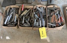 (4) BOXES OF TOOL STEEL