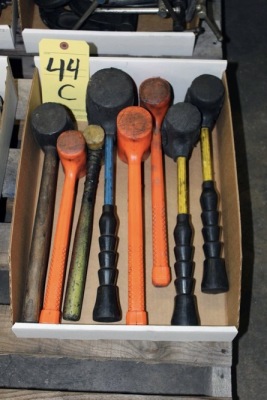 LOT OF DEAD-BLOW HAMMERS