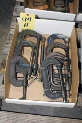 LOT OF C-CLAMPS