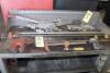 LOT CONSISTING OF: bar clamps, plate dog, ratchet hoists, snatch blocks - 2