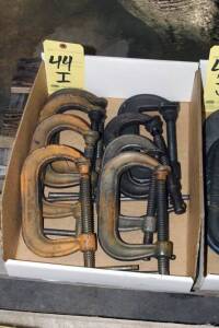 LOT OF C-CLAMPS