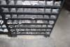 LOT CONSISTING OF: assorted fasteners, washers, nuts, w/pigeon hole cabinet - 2