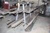 LOT OF RAW MATERIAL: square bar, round bar, flat bar, box tubing - 4