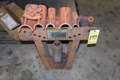 HYDRAULIC PIPE BENDER, CENTRAL 16 T.
