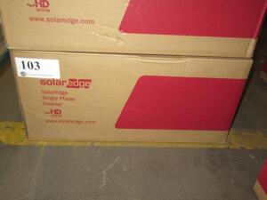 SOLAREDGE SE10000H-US000BNU4 SINGLE PHASE INVERTER 10KW HD WAVE (NEW)