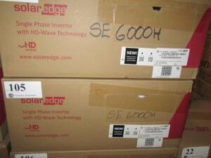 SOLAREDGE SE6000H-US000BNU4 SINGLE PHASE INVERTER 6.0 KW HD WAVE 1PH GRID TIED (NEW)