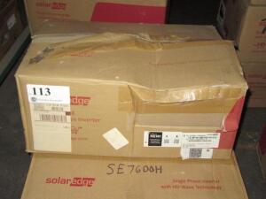 SOLAREDGE SE7600H-US000BNV4 EV CHARGING SINGLE PHASE INVERTER 7.0 KW HD (OPEN BOX)