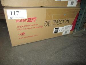 SOLAREDGE SE3800H-US000BNU4 SINGLE PHASE INVERTER 3.8 KW HD WAVE 1PH GRID TIED (NEW)