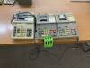 Lot de (3) calculatrices ROYAL Mod. 100P