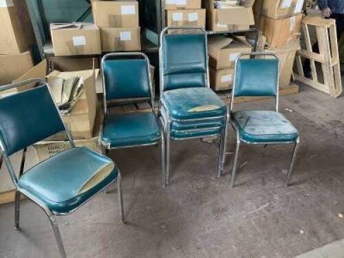 Lot de (6) chaises