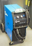 MILLER MILLERMATIC 350P PORTABLE DIGITAL MIG WELDER WITH CABLES & GUN, 460-575V/1PH/60HZ, S/N: