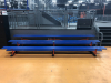 15' 3-tier metal bleachers