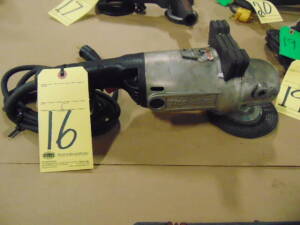 ELECTRIC RIGHT ANGLE GRINDER, 6"