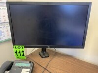 Moniteur LG mod. avec support de bureau r&eacute;glable