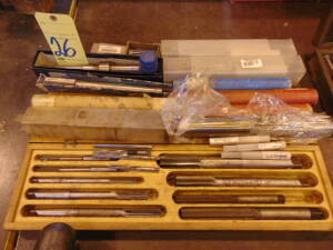 LOT OF REAMERS, assorted