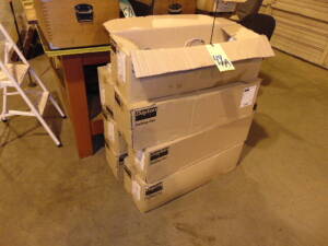 LOT OF INDUSTRIAL CEILING FANS (7), DAYTON 56" (new in box)