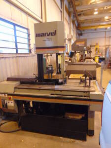 TILT FRAME VERTICAL BANDSAW, MARVEL SERIES 8 MARK II, S/N 829688