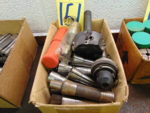 LOT OF TOOLING, R-8, assorted (in one box)