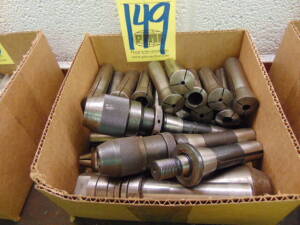 LOT OF TOOLING, R-8, assorted (in one box)