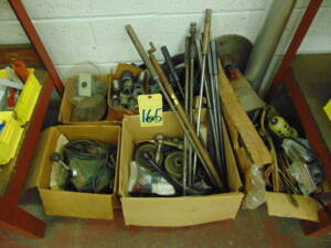 LOT OF MILL PARTS, BRIDGEPORT, assorted