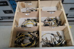 Lot of Drawer of 1/4" TRS Adaptors