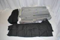 Draper 13.5' x 24' Screen, Legs and Skirt Kit