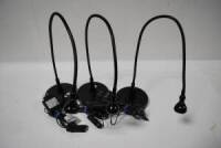 Lot (6) LED Script Lites/ (2) Power Bars