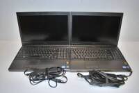 Lot (2) Dell Precision M4600 Laptop Computer