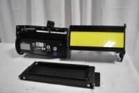 Chroma-Q Studio Force Phosphor V 12" with Barndoors (12) border lenses (4)