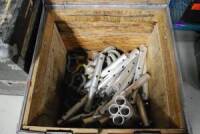 Assorted Rigging Hardware: 7/8, Shackels, 2' Aluminum Pipe With Holes