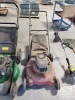Tondeuse &agrave; gazon et outils assorties de jardinage